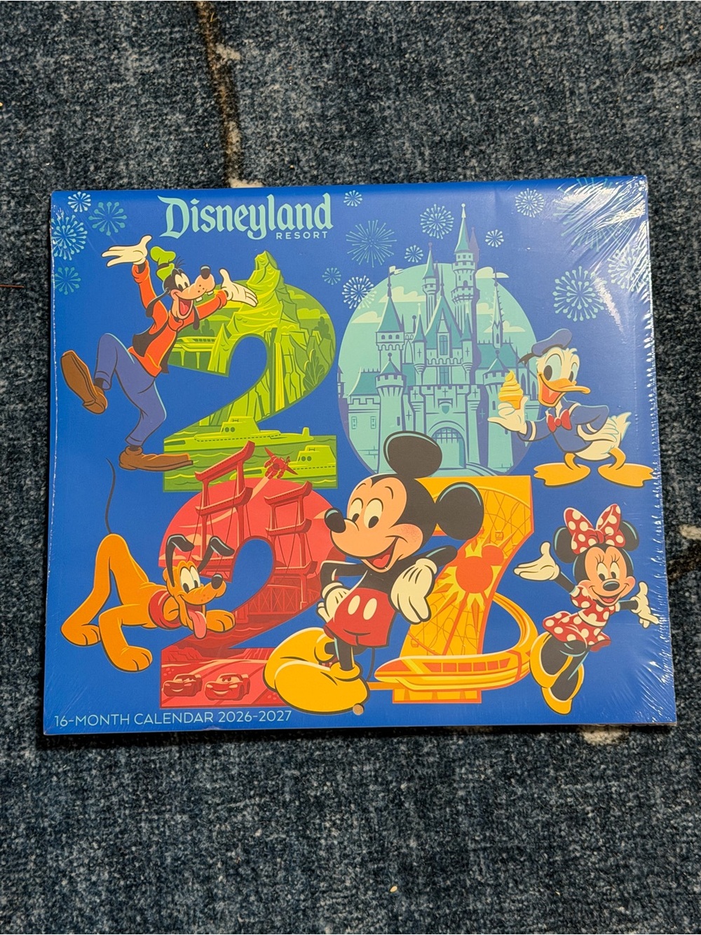 Disneyland Resort 2026–2027 16-Month Wall Calendar